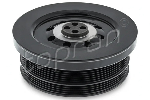 Crankshaft pulley with - crankshaft,
