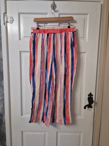 Woman colourful striped - tu,