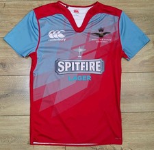 Canterbury RAF Royal Air Force Spitfires Rugby Sevens 7s Shirt - Large