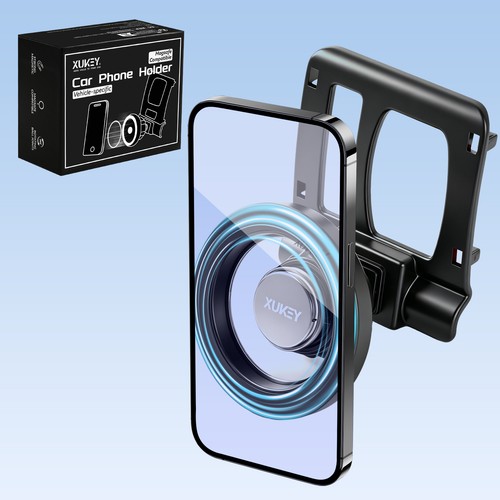 Car magnetic bracket - car, mobile