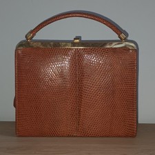 Vintage Genuine Lizard Skin