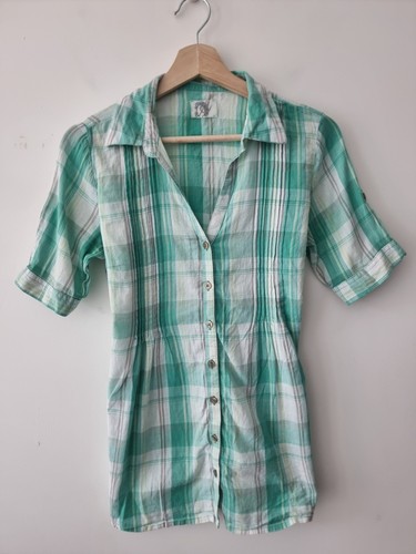 Bhs vintage green - plaid, check