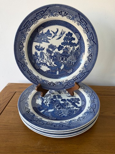 Churchill blue willow - 5x,