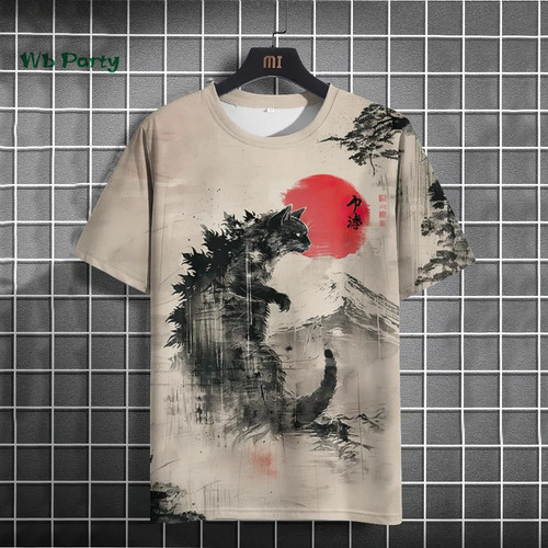 Japanese men shirt ukiyo e - japanese, t-shirt