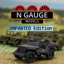 UNPAINTED - N Scale Gauge WW2