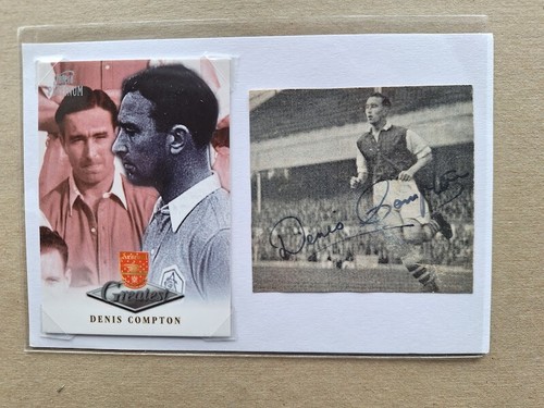 Denis compton arsenal legend - denis,