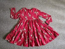 Girls Beautiful Cotton Red