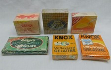 Vtg Knox Gelatine Heinz Baby