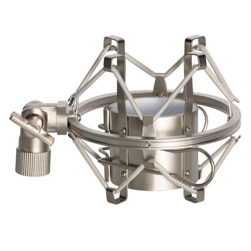 Silver shock mount fits rode - mount,