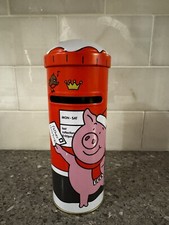 Percy Pig Piggy Bank Christmas 120g Collectible Gift Tin - Empty