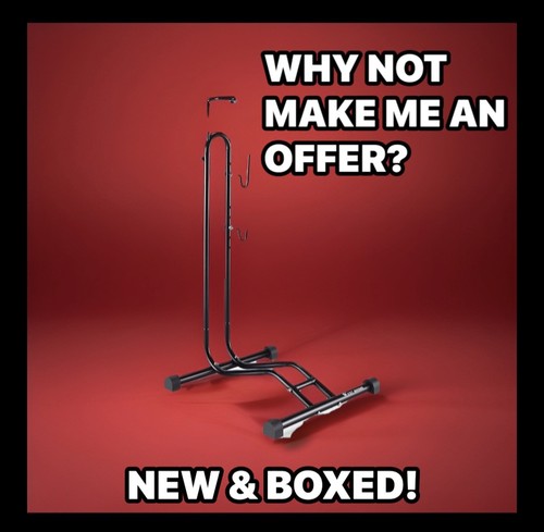 Upright bike stand premium - stand,