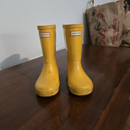 Kids hunter boots yellow size - kids,