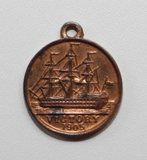 1905 hms victory medal - hms,