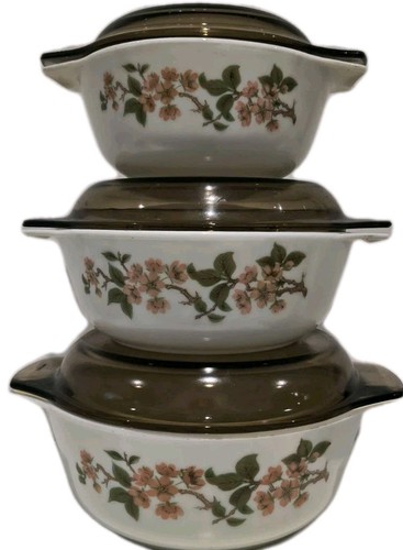 Vintage glass pyrex cherry - x,