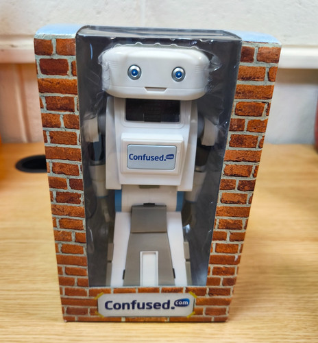 Brian the robot confused - the,