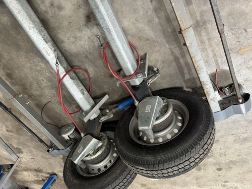 Alco axle trailer caravan - axle,