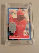 Ozzie Smith 1994 Team Logo Patch Jersey Fusion