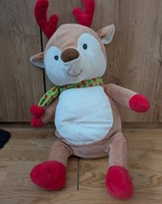 Reindeer Squishmallow Style Soft Toy