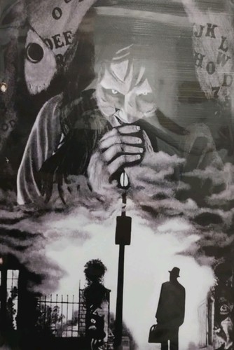 Horror movie artwork - artwork.,