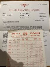 KB KOLSTER BRANDES LETTER HEAD