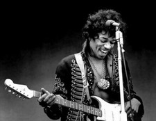 Jimi Hendrix Great Black And