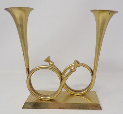 Vintage brass double french - double,