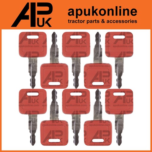 10x ignition key for john - ignition,