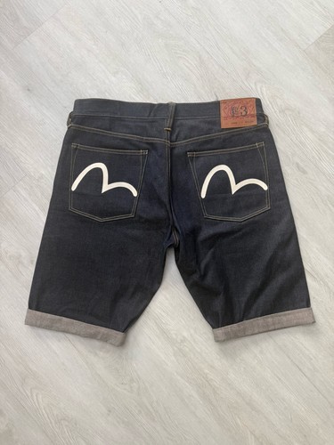 Evisu jeans shorts - evisu,