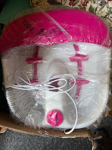 Carmen foot spa - pink, white