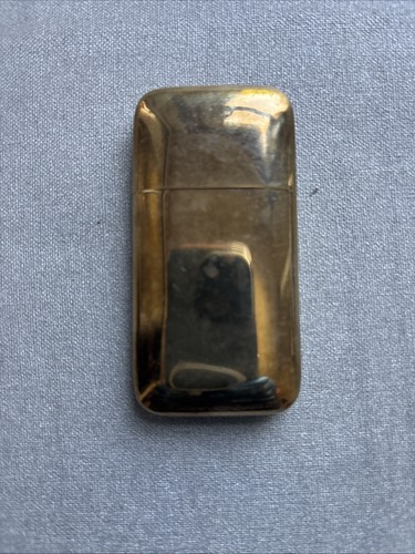 Brass safety match - brass,