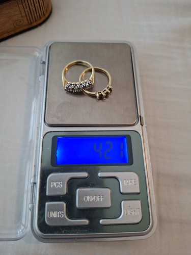 14ct scrap gold ring - gold, 4.21