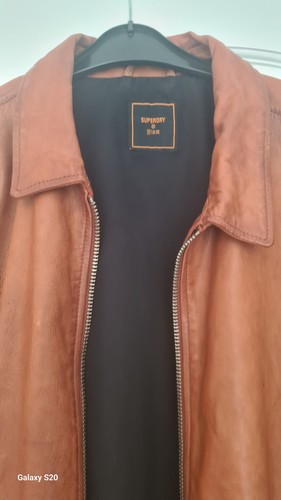 Superdry tan lamb - 's, leather