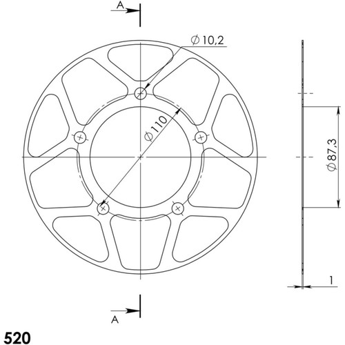 Supersprox steel edge sprocket - supersprox,