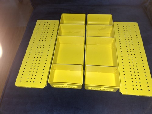 Meccano yellow plastic - 2x,