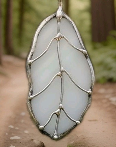 Stained glass white - stained,