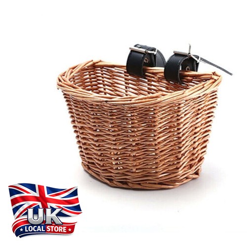 Retro bike basket wicker woven - bike,