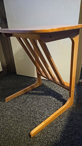 Light wood rectangular - wood, side