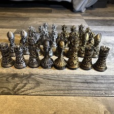Chess Pieces gothic themed