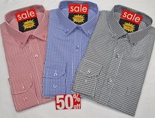 Gingham Small Check Shirts For