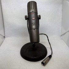 RCA BK-5B Cardioid Ribbon Microphone With Stand Vintage Tested & Works SEE VIDEO