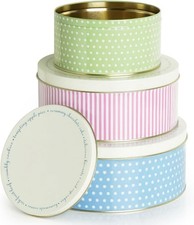 Cake Tins Set for Storing