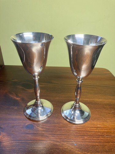 Vintage silver plated wine - silver,
