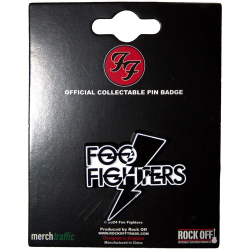 Foo fighters pin - foo, flash