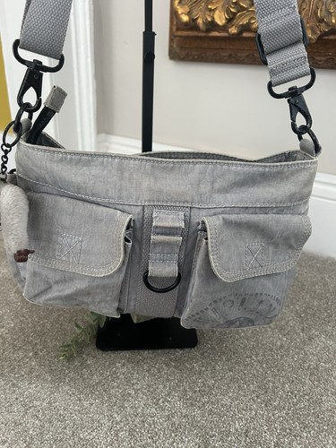 Kipling grey nylon - kipling,