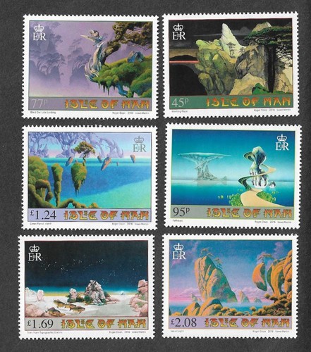 Art paintings mnh - roger, dean