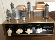  Vintage 1960s Linear Diatonic valve amp general purpose / guitar working order 