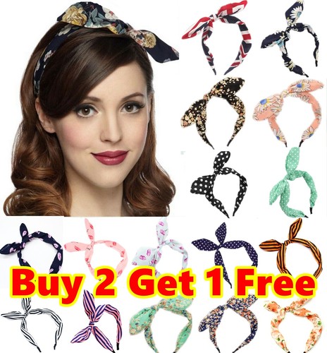 Vintage wide ribbon bowknot - wide,