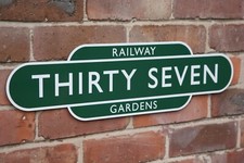 Replica british railway totem - british,