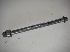 Rear axle wheel bolt rear