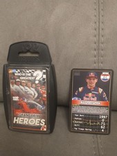 F1 2016 Grand Prix Heroes Top Trumps with Max Verstappen rookie car